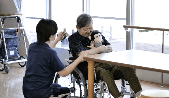 自分らしい生活の様子