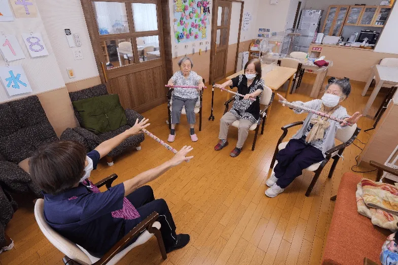 小規模多機能型居宅介護事業所　ゆいの様子